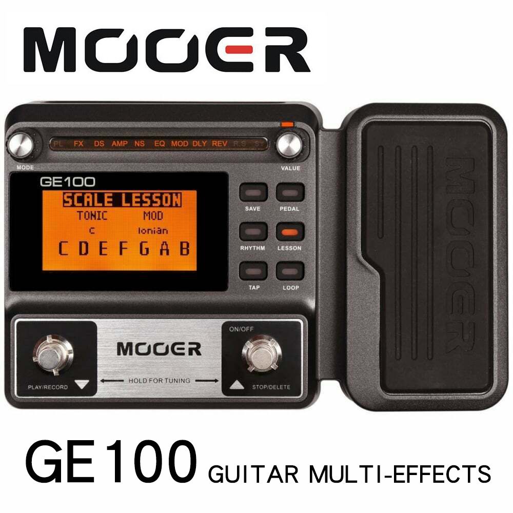 MOOER GE100 Guitar Effect Pedal Multi-effect Processor Pedal