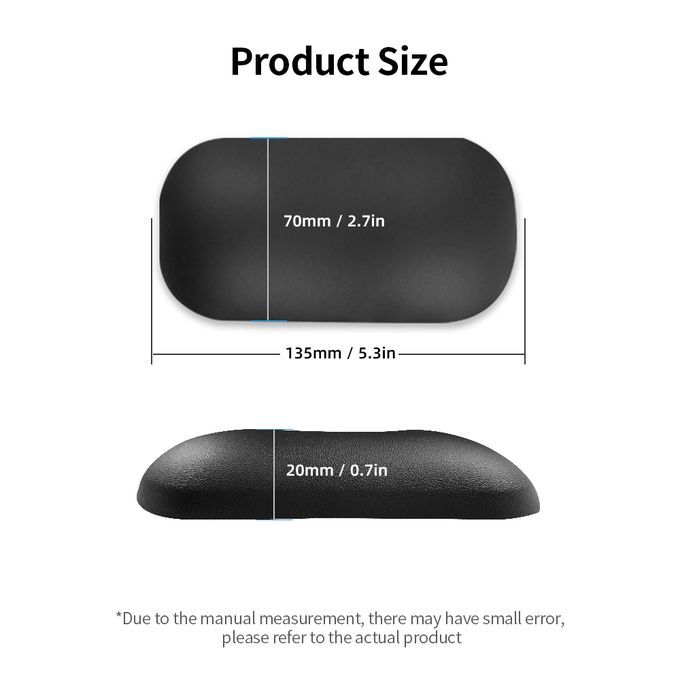 Soft Silicone Mouse Wrist Pad Ergonomic Wrist Rests
