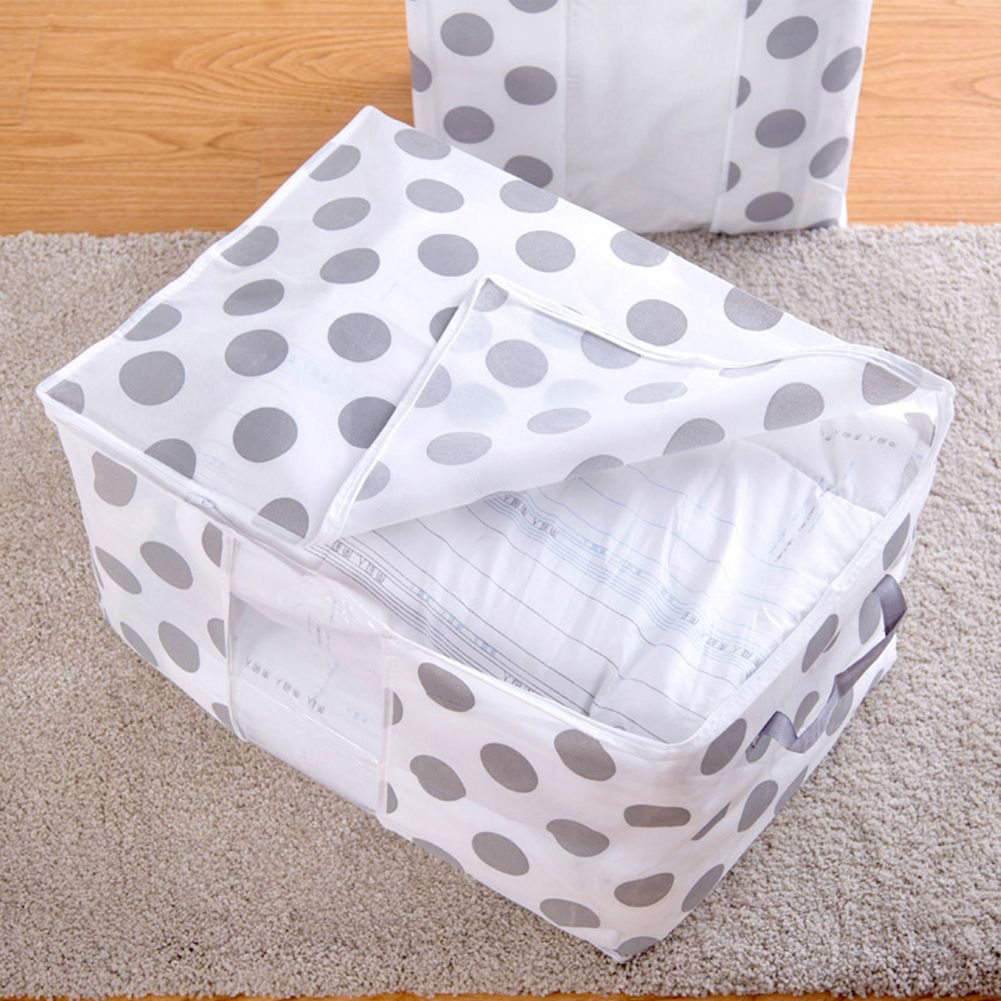 Foldable Quilt Storage Bag Clothes Blanket Closet-Star*