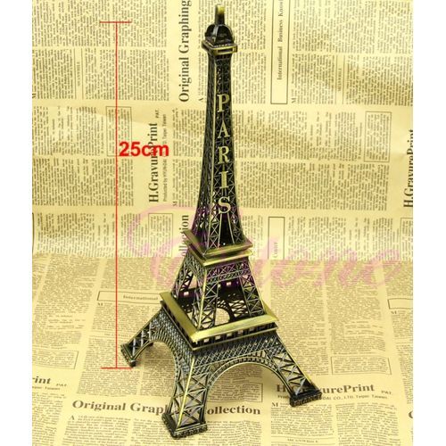 Miniature Metal Eiffel Tower -25cm Height