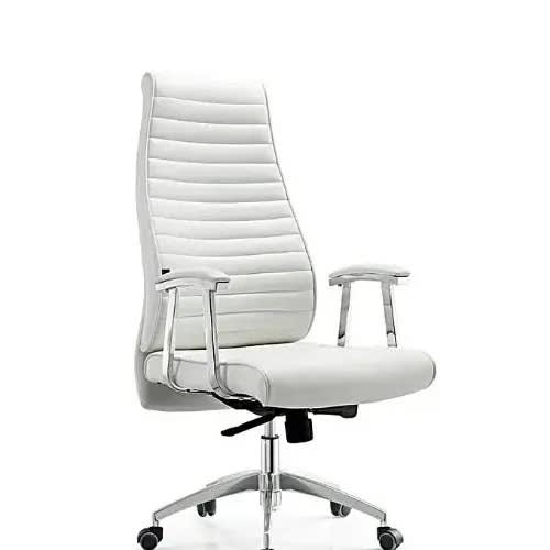 Executive Elegant Office Chair - White