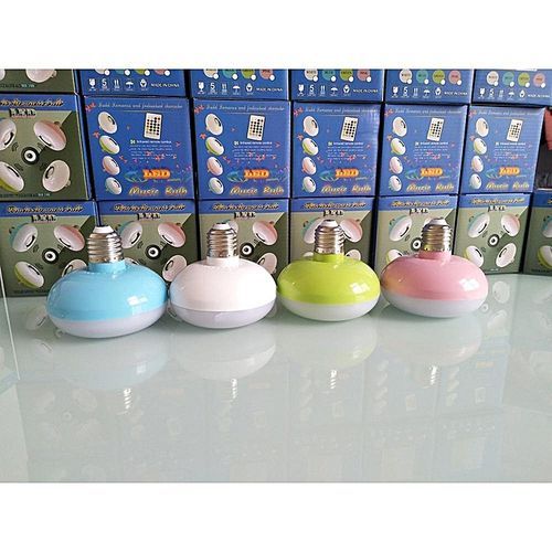 Intelligent Light Wireless Bluetooth 3.0 12W E27 LED Speaker Audio Music Playing Bulb Lamp RGB Change With Remote Controller New HT-S