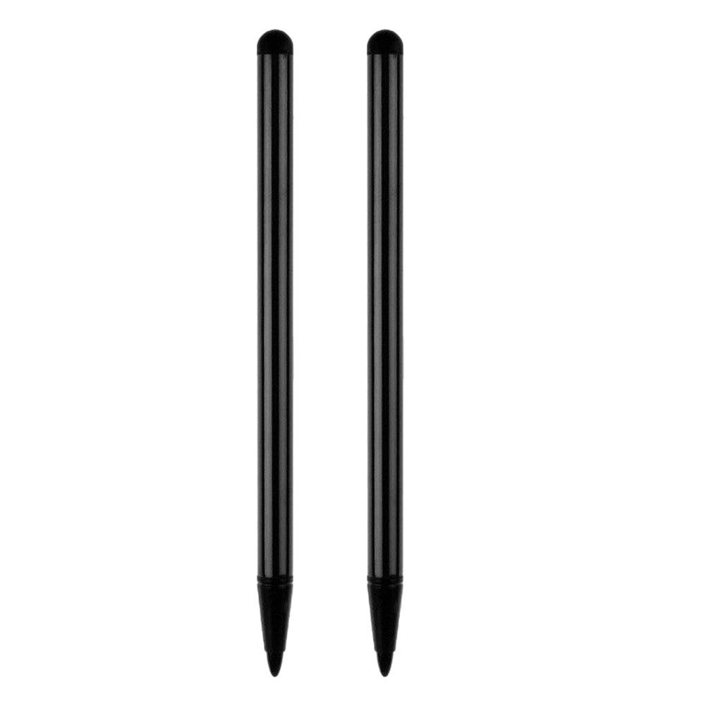 2Pcs Capacitive Pen Touch Screen Stylus Pencil For-Black