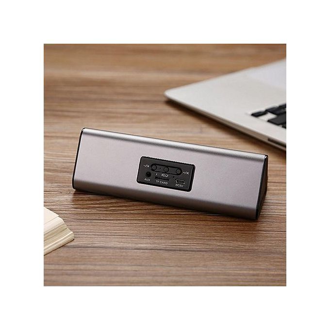 Support 2 Speakers Portable Wireless Bluetooth Stereo Speaker(Black)