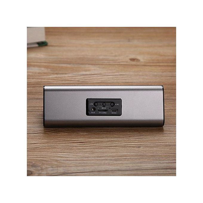 Support 2 Speakers Portable Wireless Bluetooth Stereo Speaker(Black)