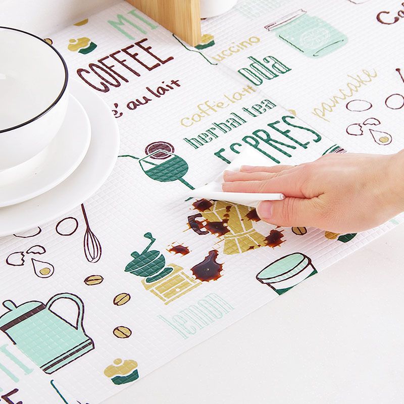 Oilproof Table Mat Drawer Liner Wardrobe Cupboard Cover