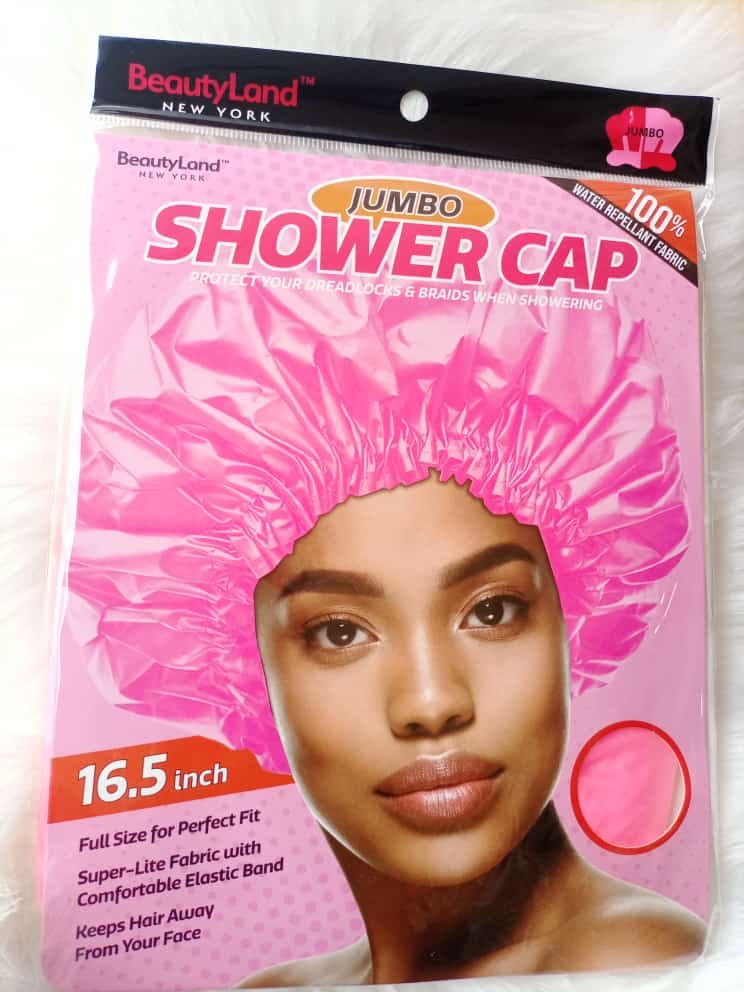 Jumbo Shower Cap - Pink