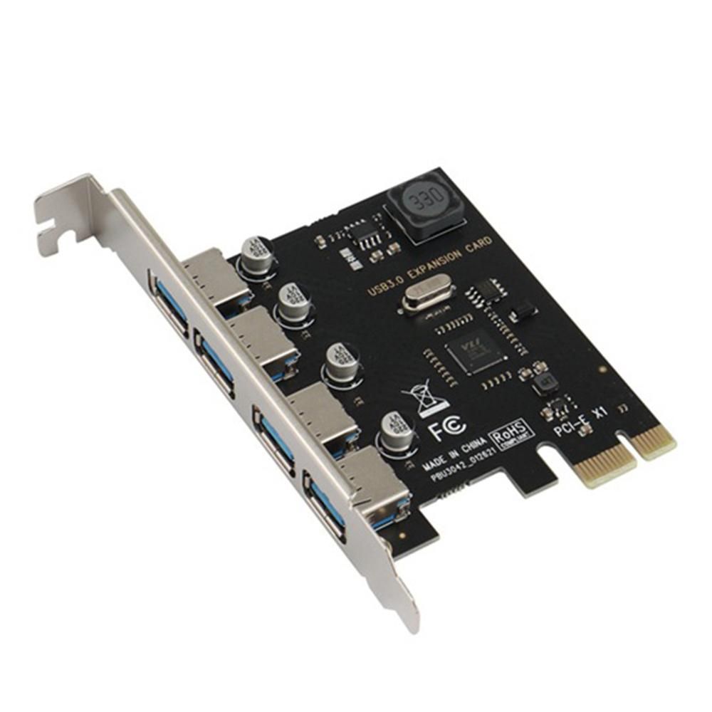 SSU 4 Port USB 3.0 PCI-E Expansion Card PCI Express PCIe
