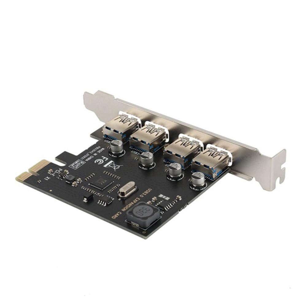 SSU 4 Port USB 3.0 PCI-E Expansion Card PCI Express PCIe
