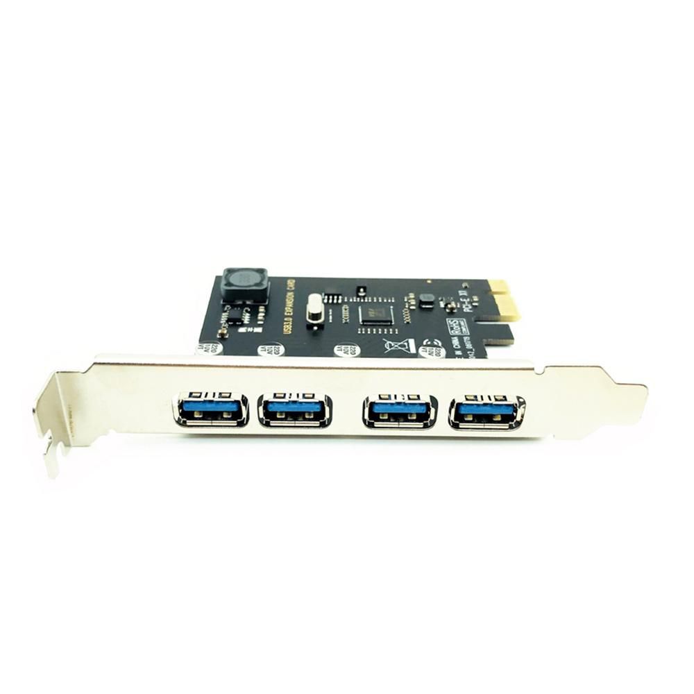 SSU 4 Port USB 3.0 PCI-E Expansion Card PCI Express PCIe