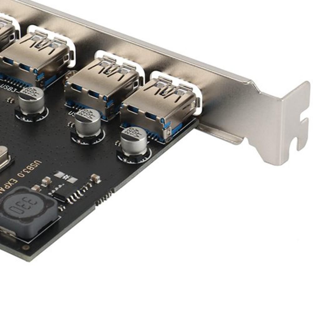 SSU 4 Port USB 3.0 PCI-E Expansion Card PCI Express PCIe