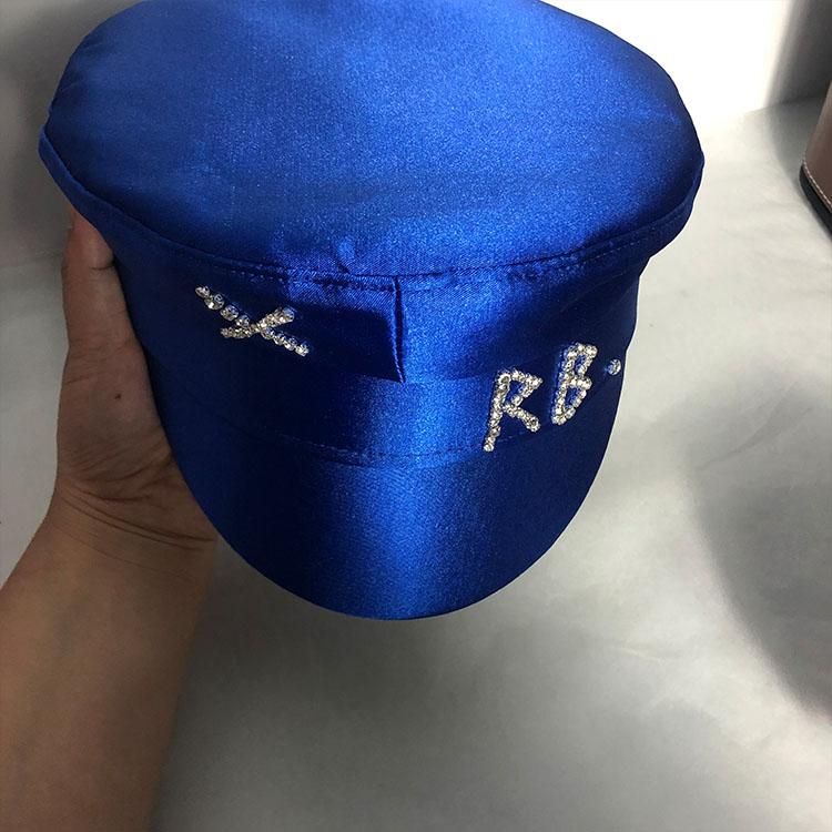 Brand Collection Wool sboy caps   Women Hats Flat Militray Caps Baker Boy Hat with logo