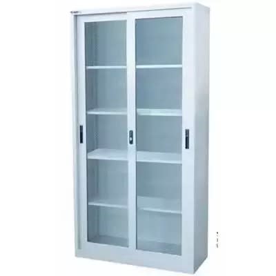 Full Glass Doors Office Cabinet
