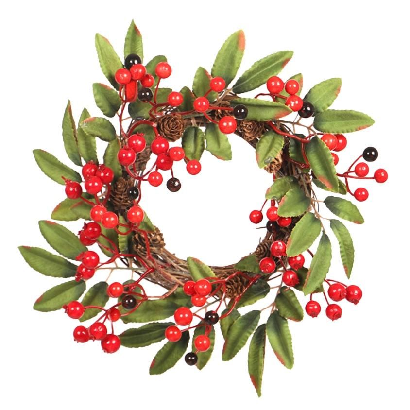 Door Wreath Pinecone