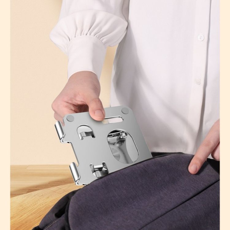 360 Rotation CNC Aluminum Desk Laptop Stand