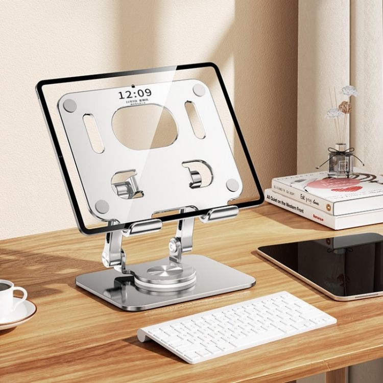 360 Rotation CNC Aluminum Desk Laptop Stand