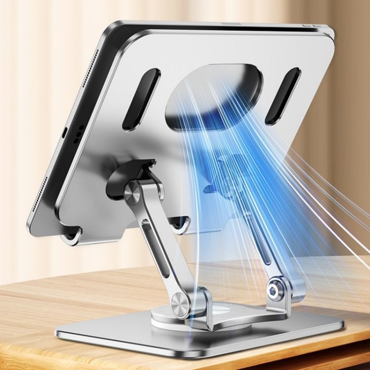 360 Rotation CNC Aluminum Desk Laptop Stand