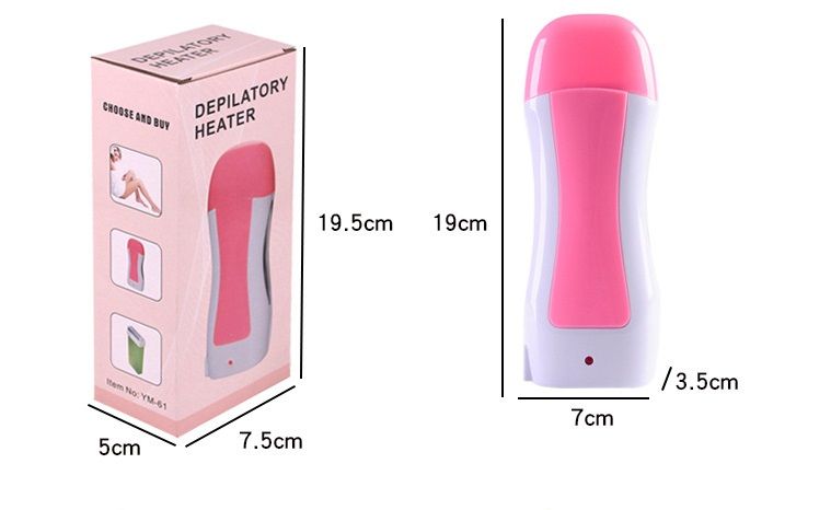Roll On Wax Heater Set Melt Depilation Hair Removal Machine Warmer Depilation Tool