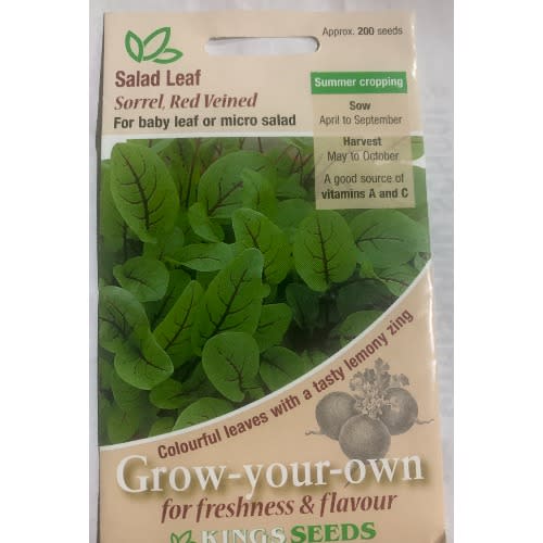 Sorrel-red Veined-200seeds