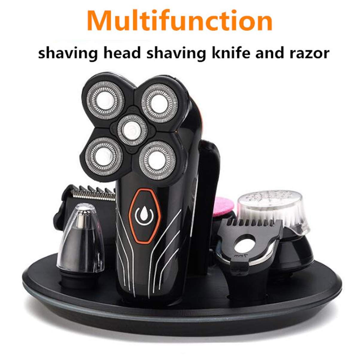 2 In 1 5 Blades Electric Razor Beard Trimmer Shaver