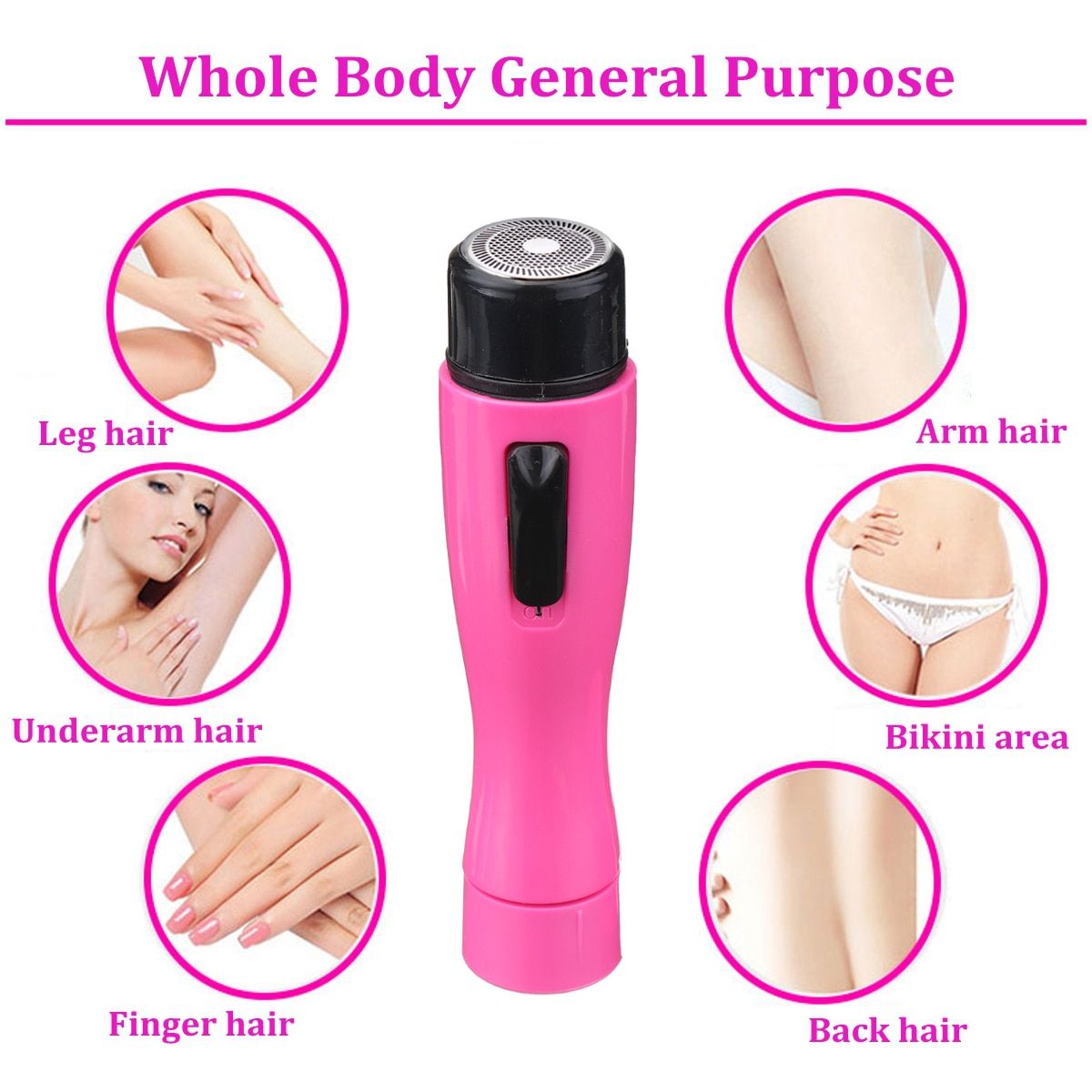Mini Facial Hair Remover Eyebrow Trimmer