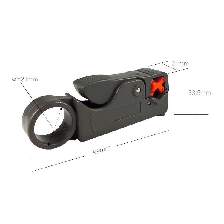 3 PCS Coaxial Cable Stripper