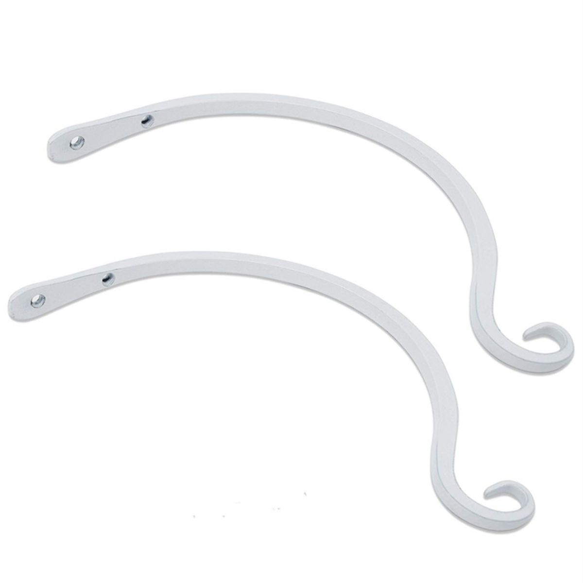 2Pcs 8 Inch Hanging Hooks Metal Iron Wall Hanging Hook For