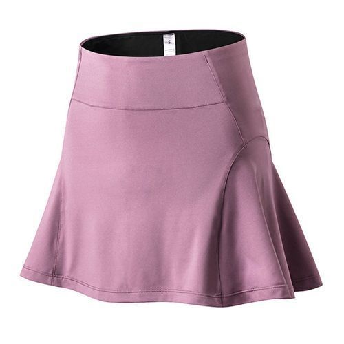 Women Tennis Skirt Sports Shorts Gym Running Sports Skort（Pink）