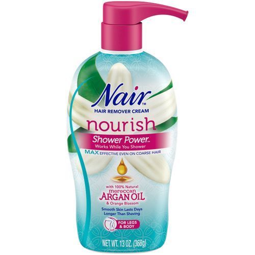 Hair Remover Cream Nourish Shower With Moroccan Argan Oil, 13 Oz.