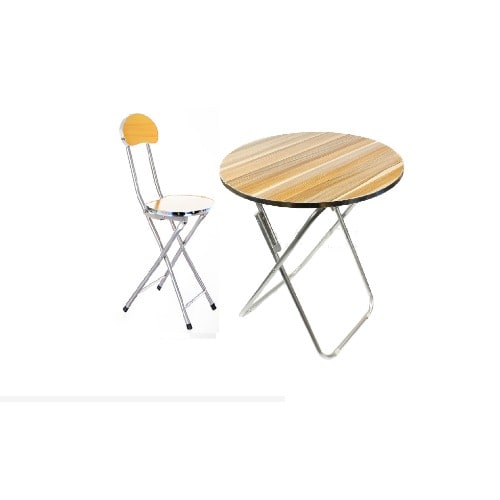 Ergonomic Foldable Chair and Table