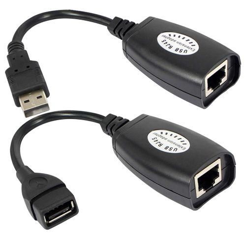 USB To RJ45 RJ 45 LAN Cable Extension Adapter