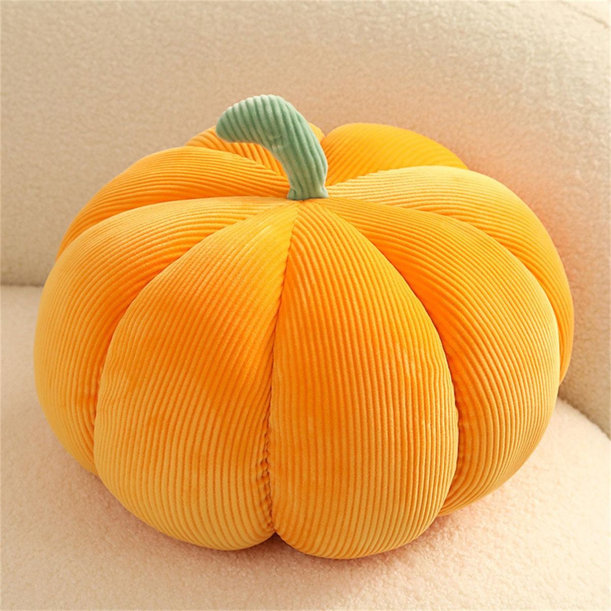 Pumpkin Pillow Cushion Kids Room Throw Pillow Holidays Party Supplies Orange