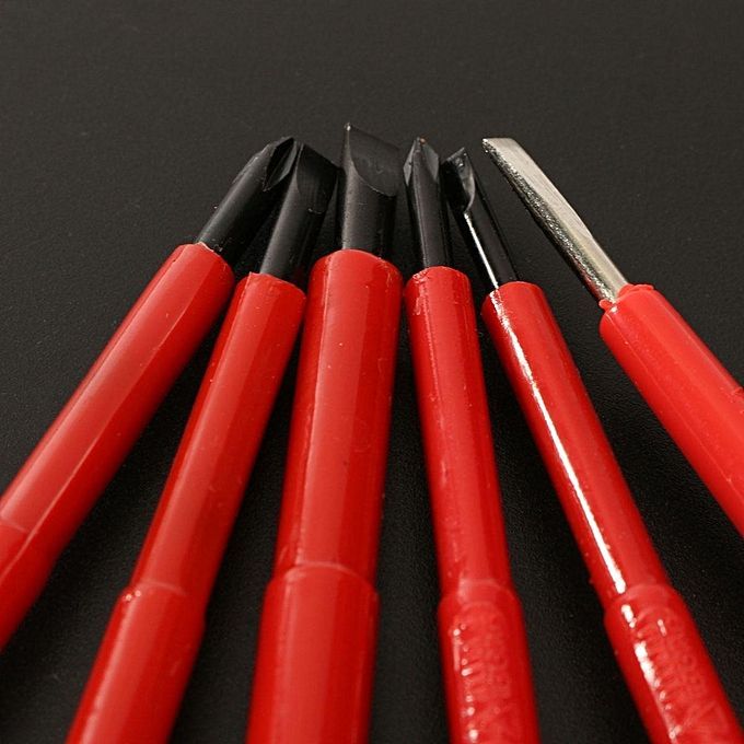 Practical 6 PCS Insulated Essential Electrician Screwdriver Kit