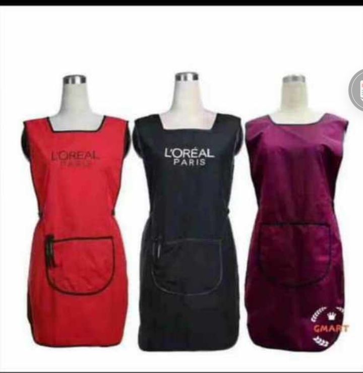 Professional Barber Salon Apron Cape Hairdresser Butcher Cloth X3