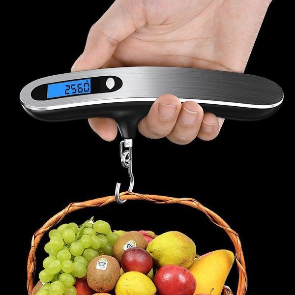 New Portable Electronic Luggage Scale LCD Digital 0.05~50kg