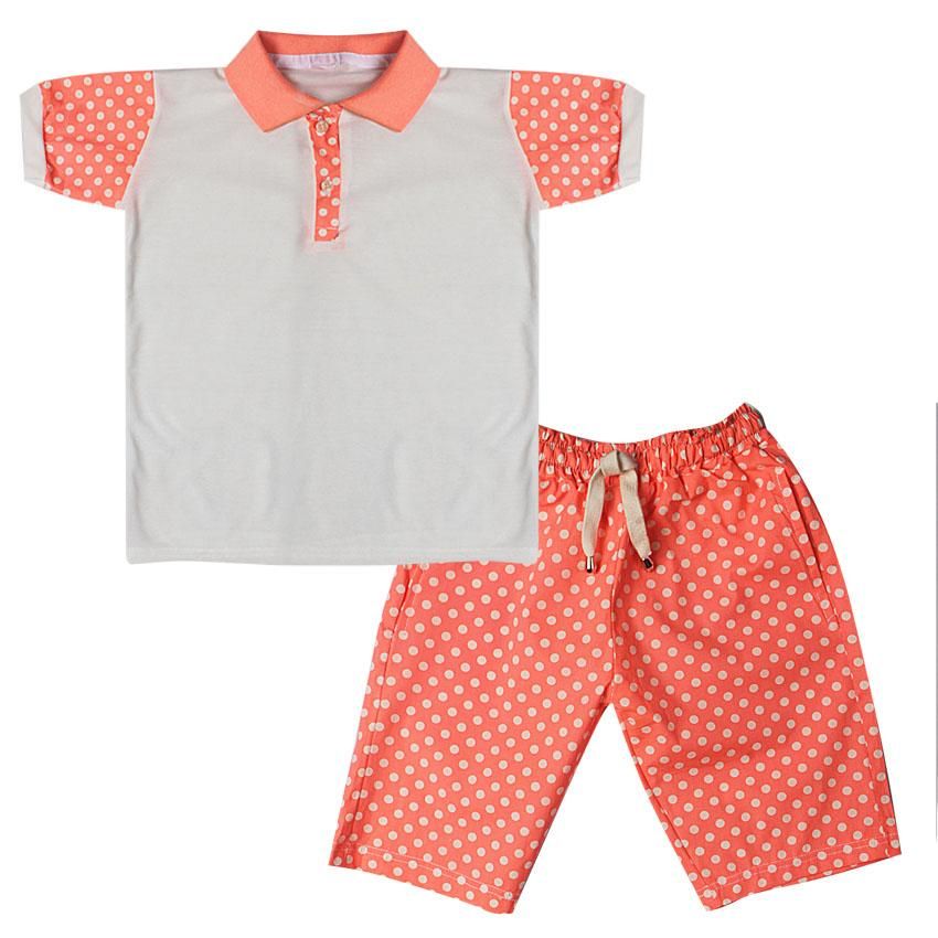 Baby Girls Shirt Top + Floral Short