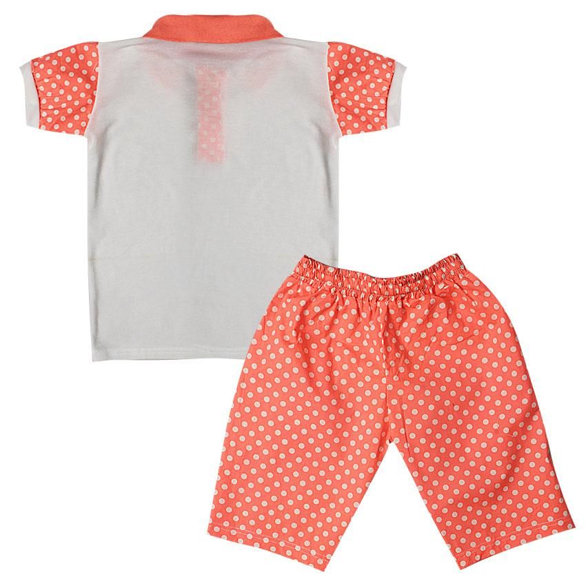 Baby Girls Shirt Top + Floral Short