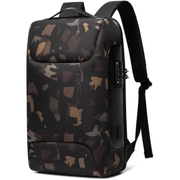 Bange - Business Travel Usb Laptop Bag -  15.6"  - Camo