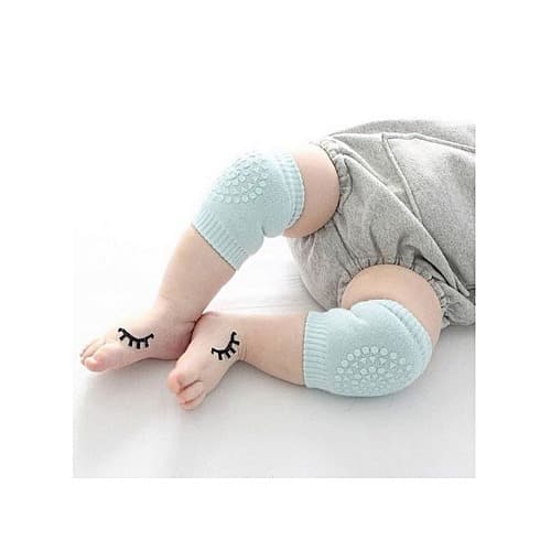 Baby Knee Pad Kids Safety Crawling Elbow Infant Toddler 1 Pair - Light Green