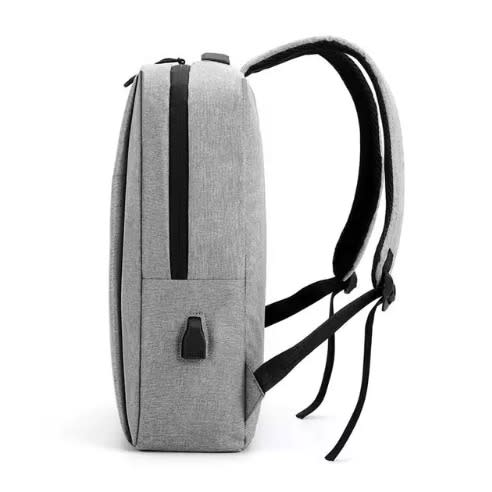 School Laptop Office Backpack Bag | Grey