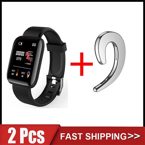 Smart Watch Wireless Bluetooth Headset Set