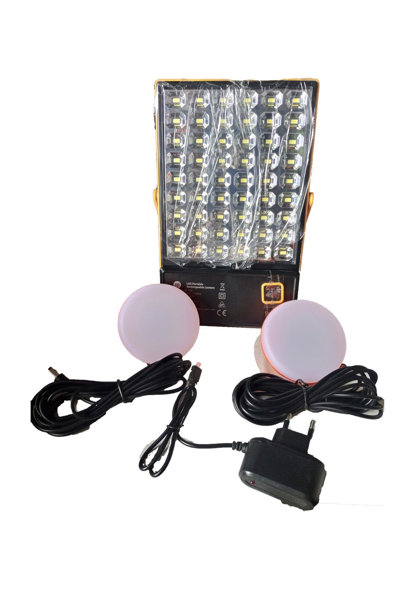 DP RECHEARGEABLE BUILT-IN SOLAR PANEL LED LIGHT.