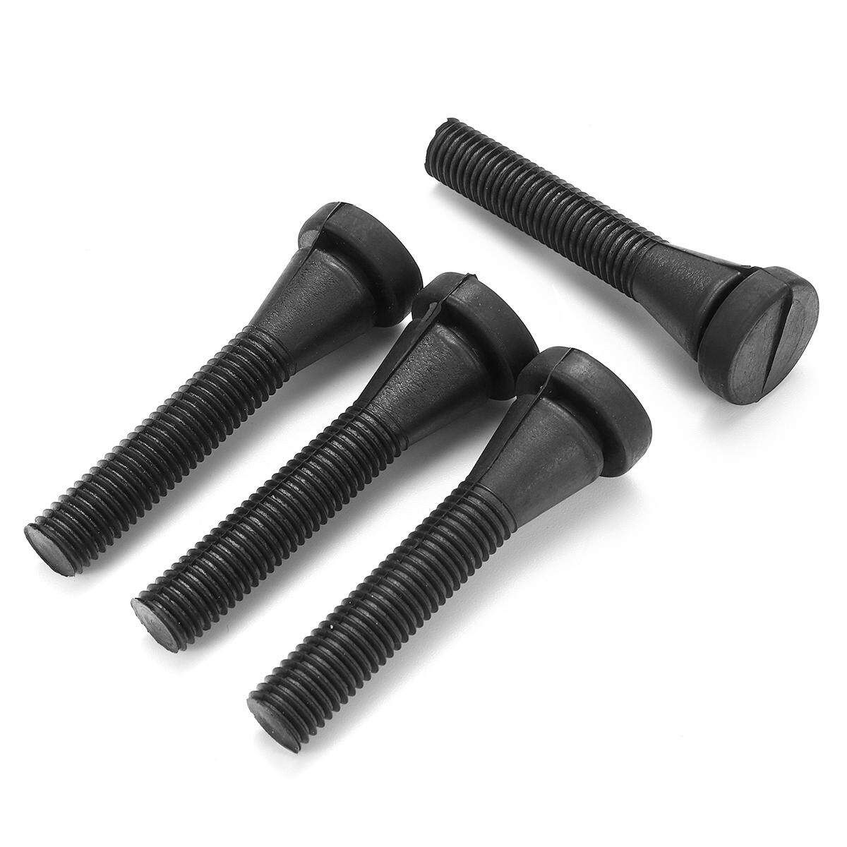 96PCS Poultry Plucking Fingers Hair Removal Machine Stick Chicken Pluckers Black