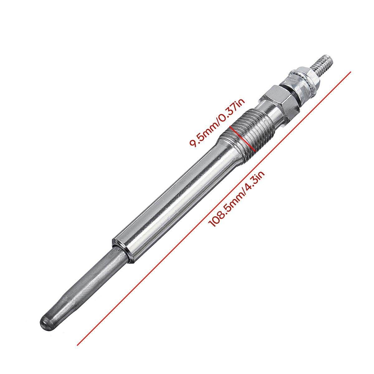 4X Heater Glow Plug For Citroen Fiat Peugeot For Suzuki Lancia Phedra 2.0 HDI