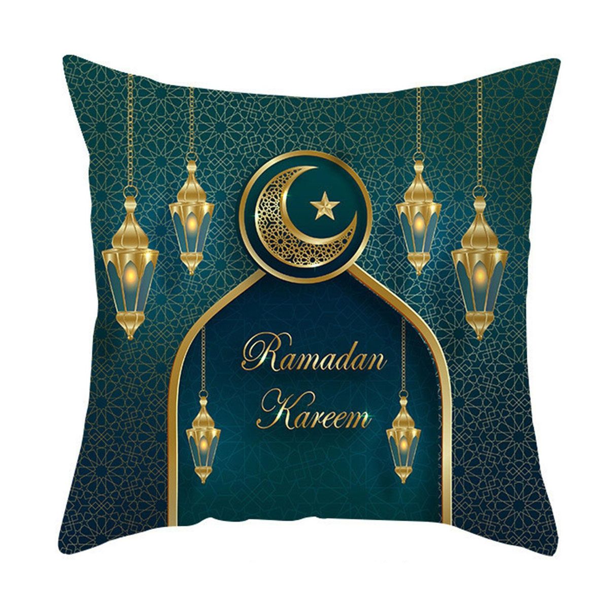 Cushion Case Star Moon Printing Cushion Cover Pillowslip
