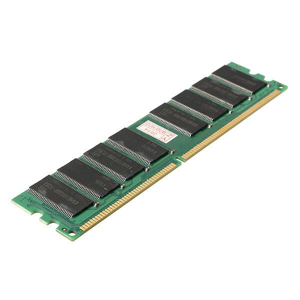 2PCS New 1GB DDR400 PC3200 Non-ECC Low Density Desktop PC DIMM Memory RAM 184 Pins