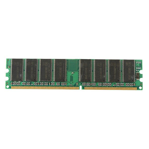 2PCS New 1GB DDR400 PC3200 Non-ECC Low Density Desktop PC DIMM Memory RAM 184 Pins