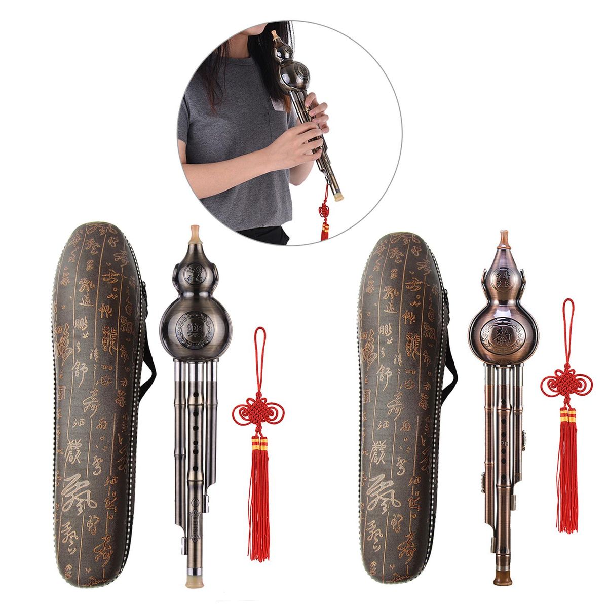 Flute Gourd Flute Chinese Musical Instrument For Music C