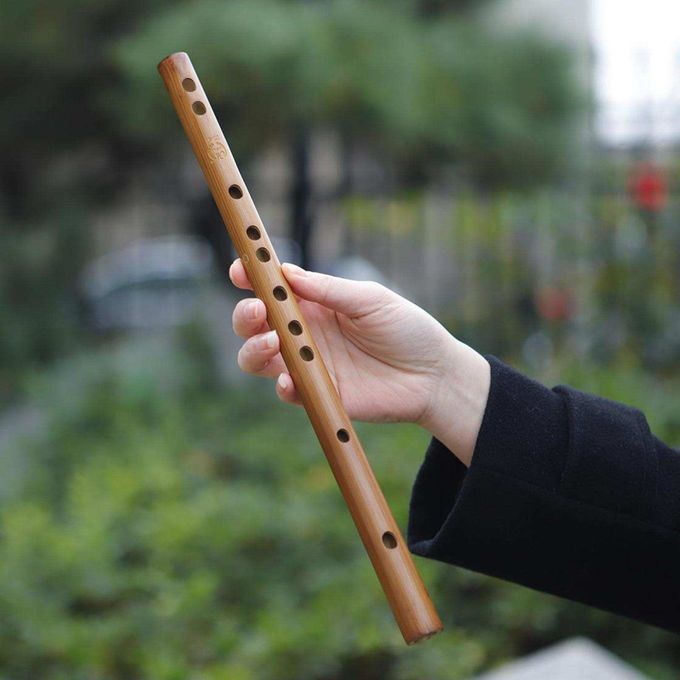 Traditional Wooden Flute Great Sound Woodwind Musical Instrument Key C