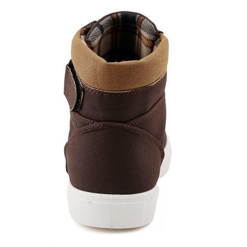 Hot Trend Mens Retro Casual Lace-up Sneakers High Top Shoes